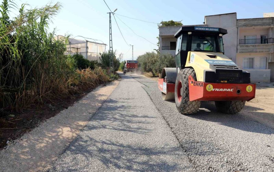 Bekirde Mahallesi’nin Yolları Soğuk Asfaltla Kaplanıyor