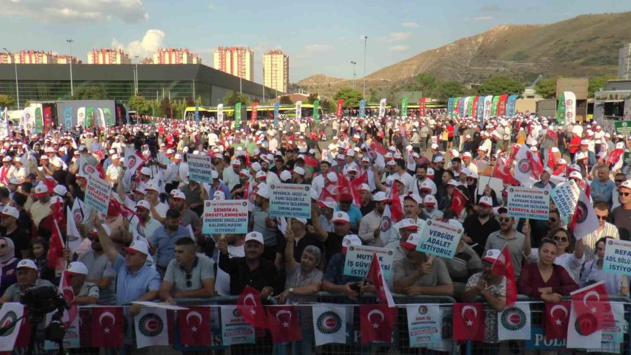 Hak-iş Genel Başkanı Arslan: "türkiye Zor Günlerden Geçiyor Fakat Hep Birlikte Aşacağız"