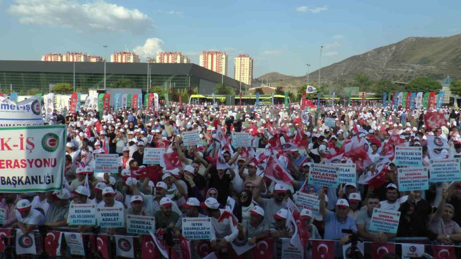 Hak-iş Genel Başkanı Arslan: "türkiye Zor Günlerden Geçiyor Fakat Hep Birlikte Aşacağız"