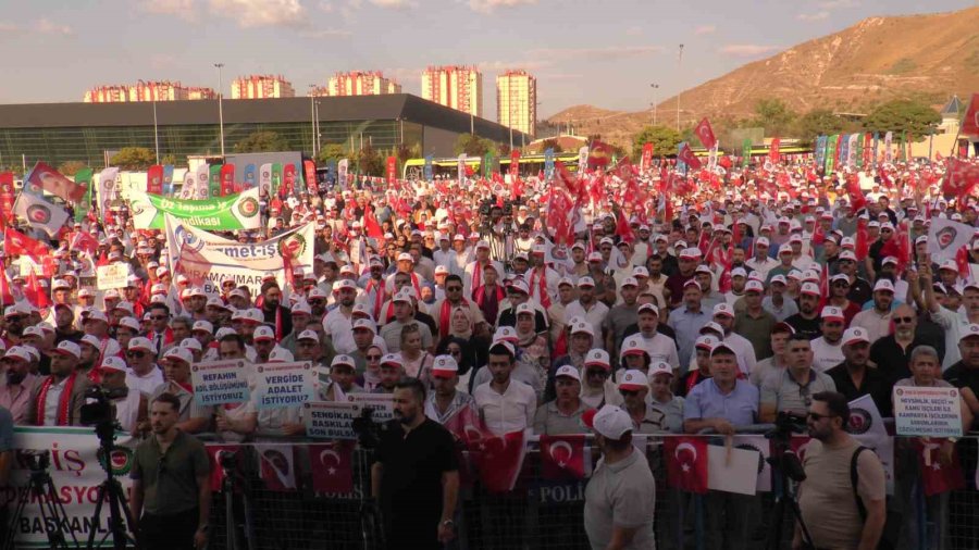 Hak-iş Genel Başkanı Arslan: "türkiye Zor Günlerden Geçiyor Fakat Hep Birlikte Aşacağız"