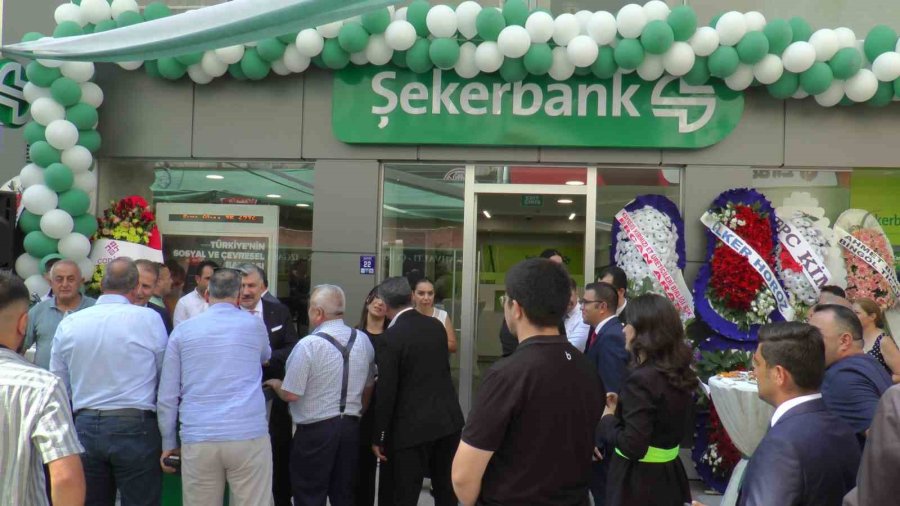 Şekerbank Kayseri Şubesi Yeni Binasına Taşındı