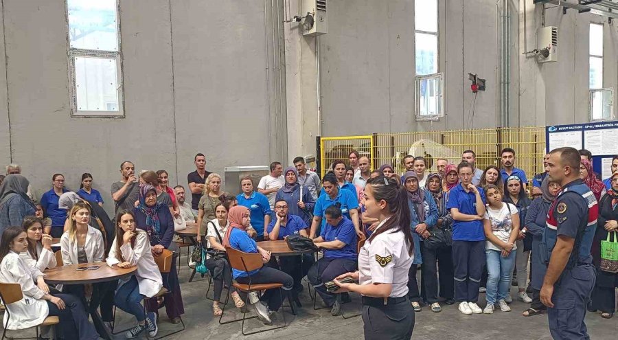 Sanayi Personelleri Kadına Şiddetle İlgili Bilgilendirildi