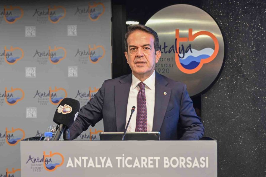 Atb Başkanı Ali Çandır: "antalya Topak Kızartması İle Antalya’nın Coğrafi İşaretli Ürün Sayısı 18’e Çıktı"