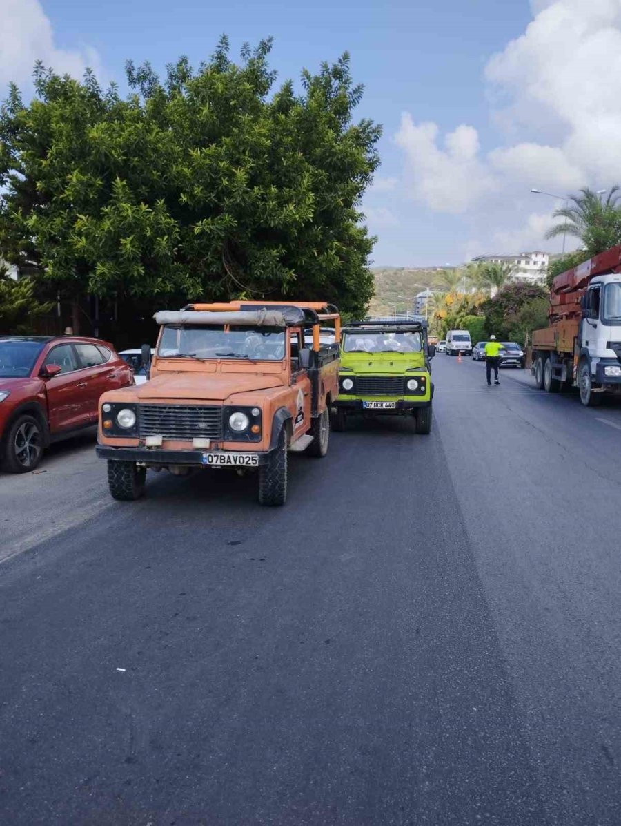 Alanya’da Kurallara Uymayan Safari Araçlarına Ceza Kesildi