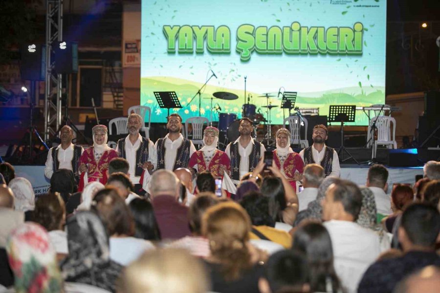 Çamlıyayla’da Yayla Şenliği Coşkusu