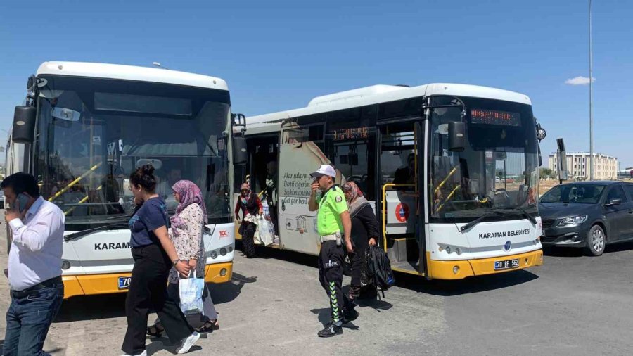 Aniden Yola Çıkan Çocuğa Belediye Otobüsü Çarptı