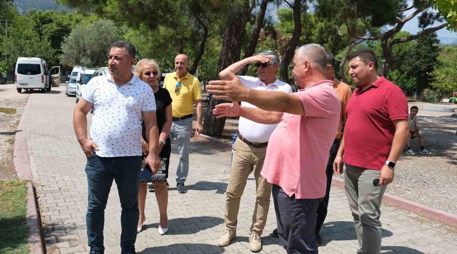 Kemer’de Kındılçeşme Piknik Ve Halk Plajı’nda Yenileme Çalışmaları Yapılacak