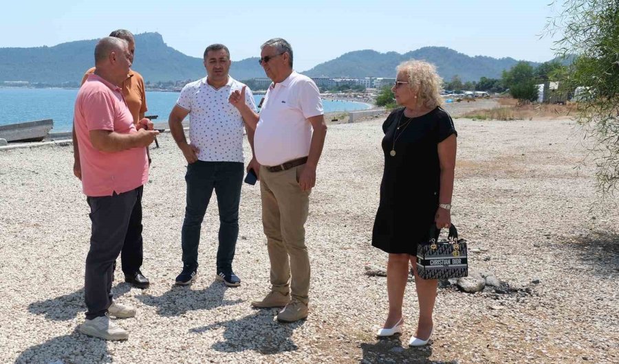 Kemer’de Kındılçeşme Piknik Ve Halk Plajı’nda Yenileme Çalışmaları Yapılacak