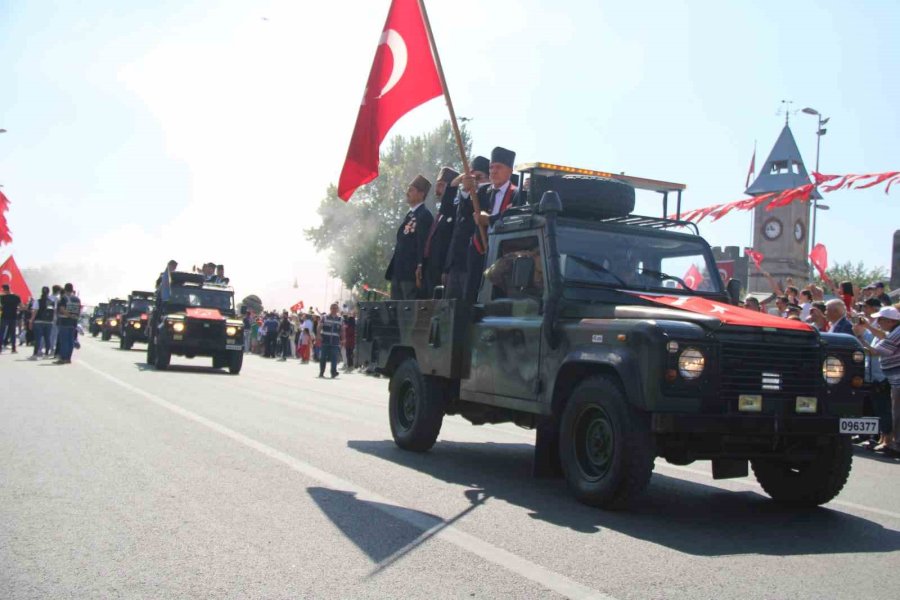 Zafer Bayramı, Kayseri’de Coşkuyla Kutlandı