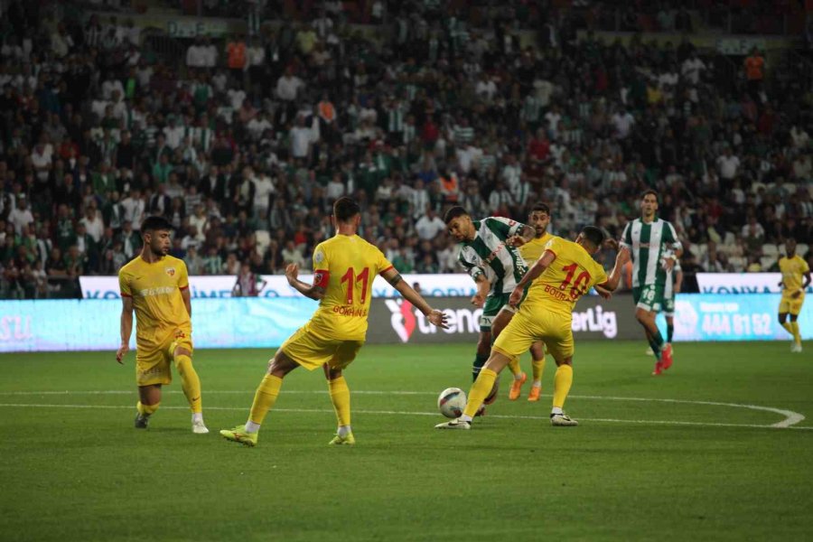 Trendyol Süper Lig: Konyaspor: 0 - Kayserispor: 0 (maç Sonucu)