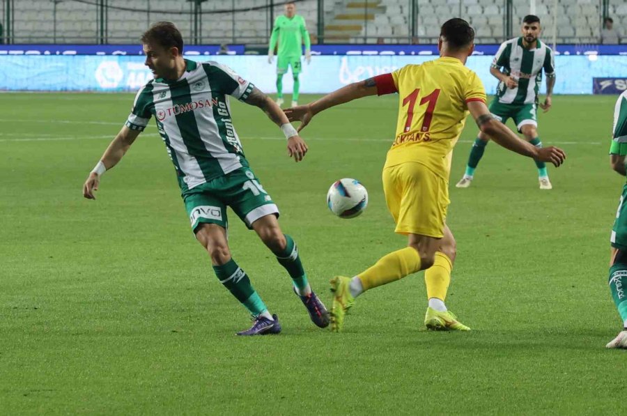 Trendyol Süper Lig: Konyaspor: 0 - Kayserispor: 0 (maç Sonucu)