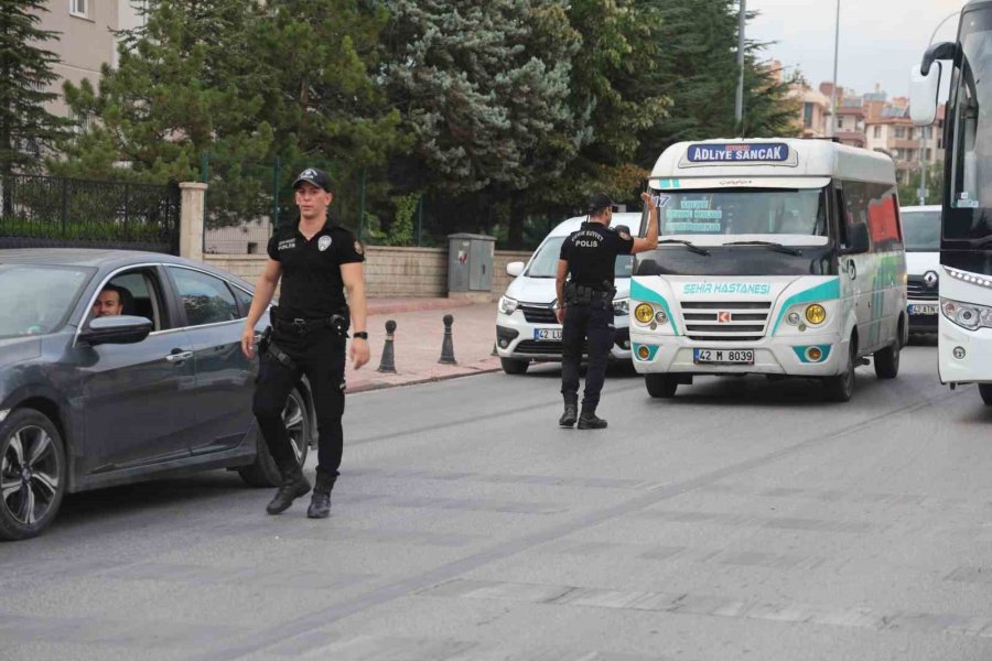 Konya’da Polisleri Yaralayan Şüpheliler Yakalandı