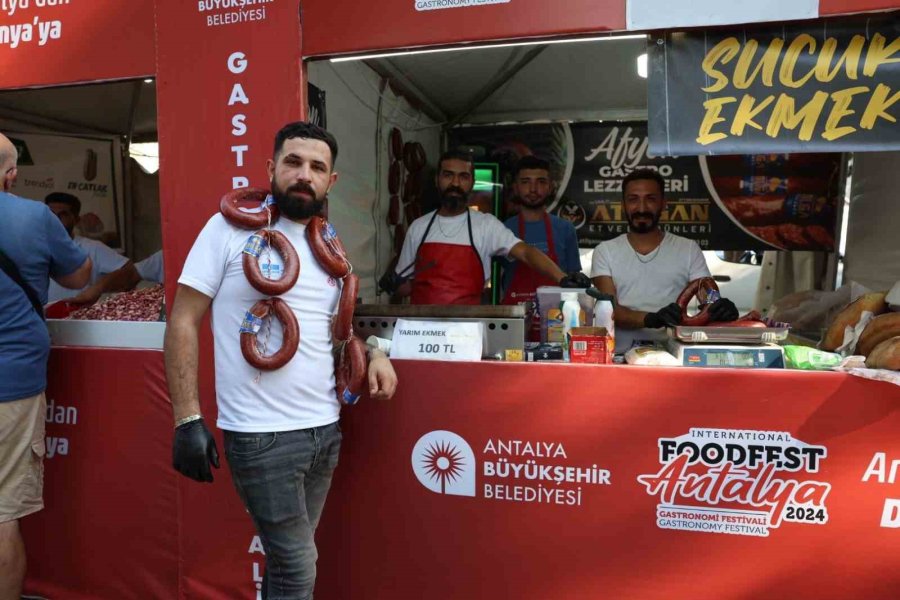 3. Uluslararası Foodfest Antalya Gastronomi Festivali Başladı