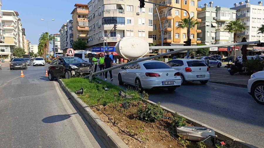 İhlali Metrelerce Havaya Savurdu, Kaskı İse Hayatını Kurtardı