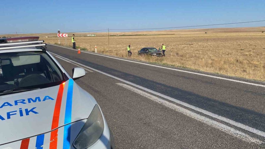 Konya’da Otomobil Şarampole Uçtu: 3 Yaralı