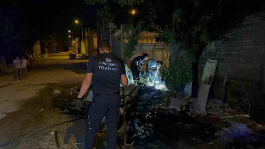 Alkollü Şahsın Çıkarttığı Yangın Büyümeden Söndürüldü