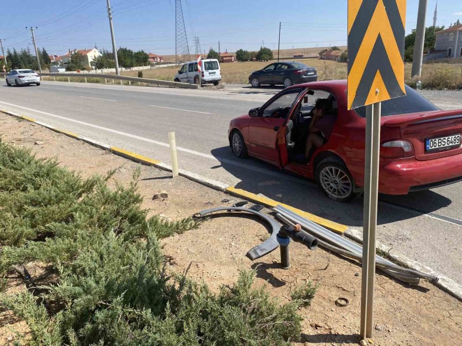 Konya’da Trafik Kazası: 2 Yaralı