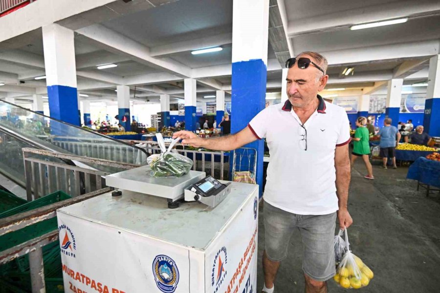 Antalya’da Pazarlarda Hassas Terazi Dönemi