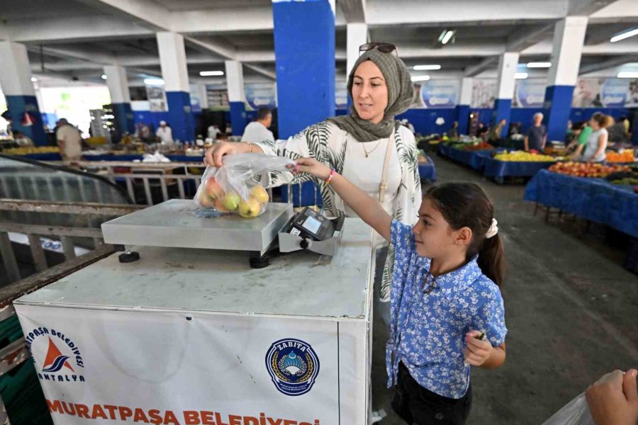 Antalya’da Pazarlarda Hassas Terazi Dönemi