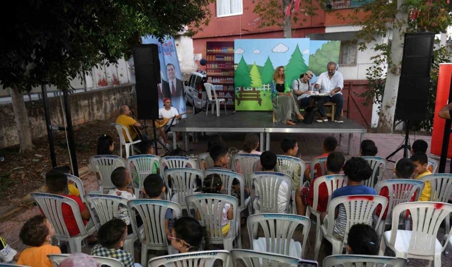 Mersin’de Kırsal Mahallelerdeki Çocuklar Sanatla Buluşuyor