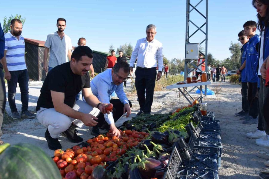 Karapınar’da "doğayla El Ele Öğreniyorum, Üretiyorum, Paylaşıyorum" Projesi Sona Erdi