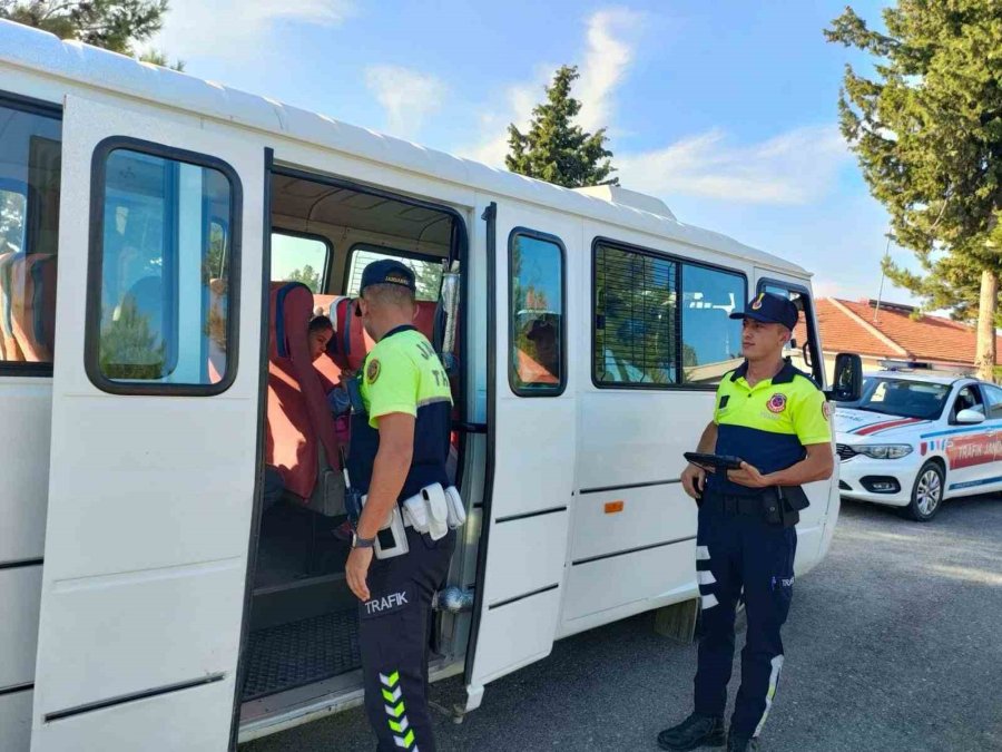 Jandarmadan Okul Servislerine Sıkı Denetim