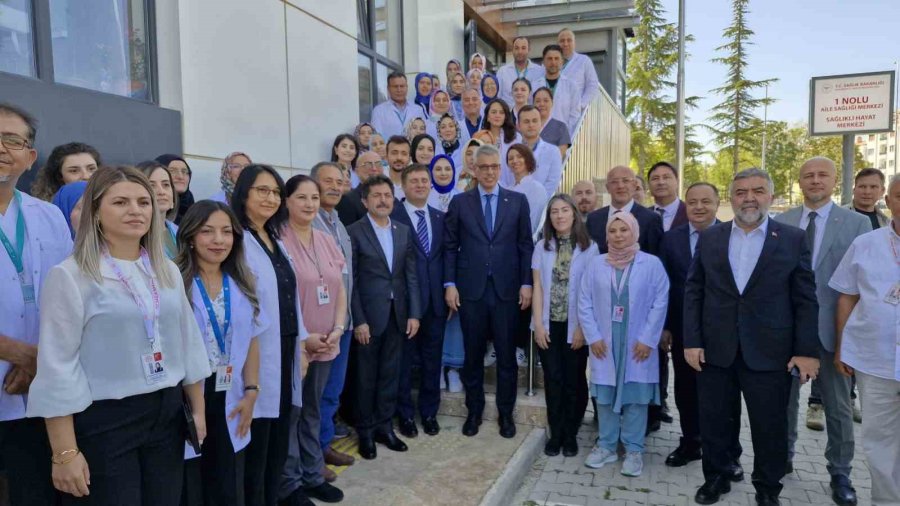 Sağlık Bakanı Kemal Memişoğlu, Karaman’da