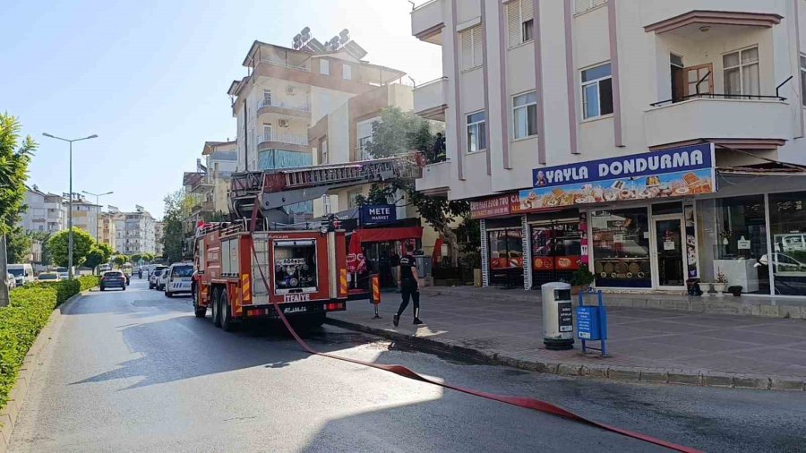 Patates Kızartırken Ocakta Unutulan Tava Yangına Neden Oldu