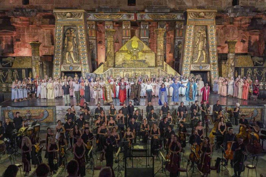 31. Uluslararası Aspendos Opera Ve Bale Festivali ‘aida’ İle Başladı