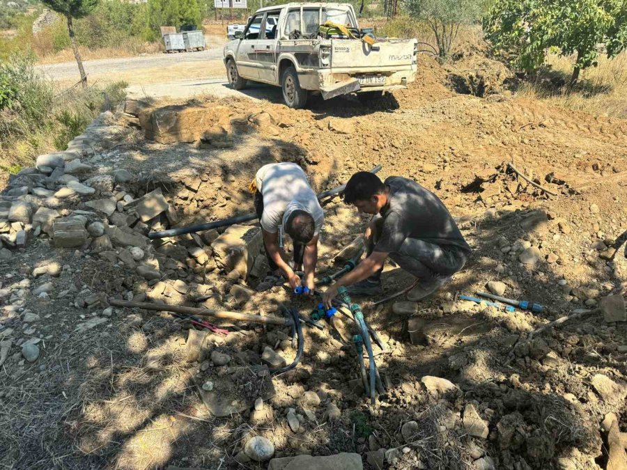 Manavgat Çaltepe’de Eskiyen İçme Suyu Şebekesi Yenileniyor