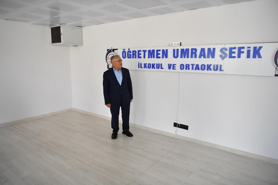 Başkan Büyükkılıç; Büyükşehir’in İncesu Saraycık’a Kazandırdığı Yeni Okulu Ziyaret Etti