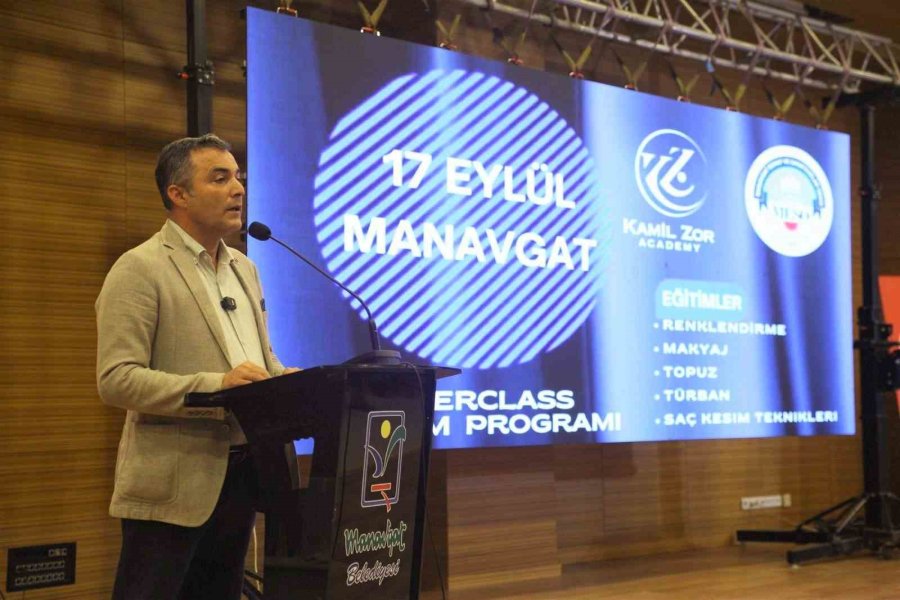 Manavgat’ta Kuaförlük Masterclass Eğitim Semineri