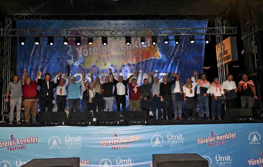 Antalya’da “yöreler Renkler Festivali” Başladı