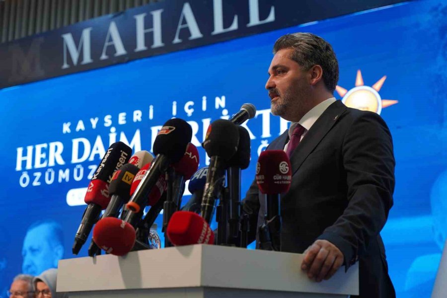 Başkan Fatih Üzüm: “programlar, Ak Parti’nin Yereldeki Halkla Temas Kurma İradesini Pekiştiriyor”