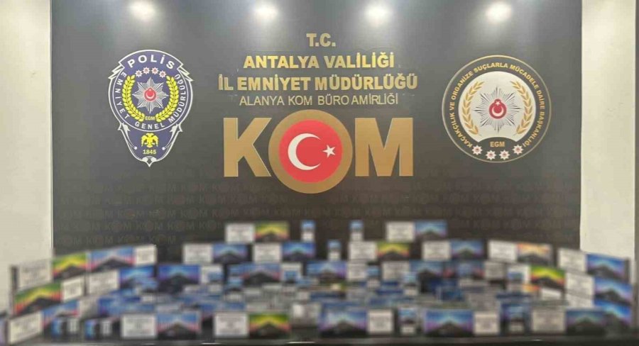 Antalya’da 5 İlçede Kaçak Tütün Operasyonu: 15 Şahsa Adli İşlem