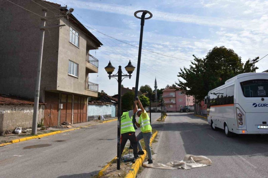 İnönü’de Sokaklar Işıl Işıl Oluyor