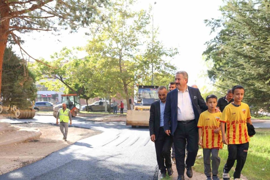 Melikgazi Belediyesi’nden 19 Mayıs’ta Kapsamlı Asfalt Çalışması