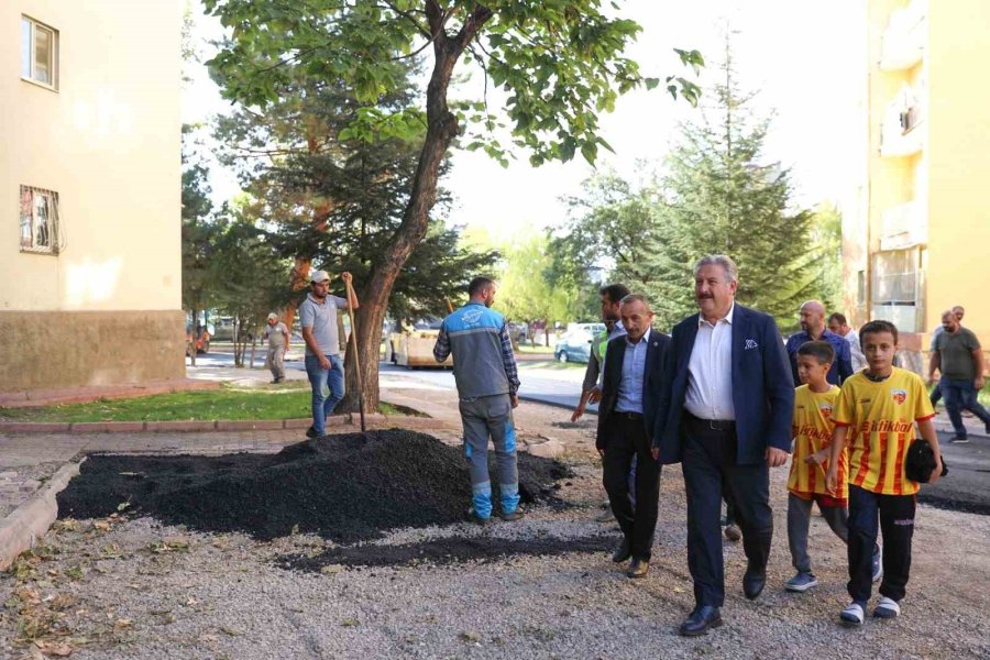 Melikgazi Belediyesi’nden 19 Mayıs’ta Kapsamlı Asfalt Çalışması