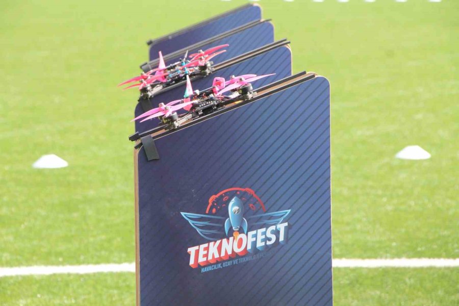 Teknofest Drone Şampiyonası Mersin’de Başladı