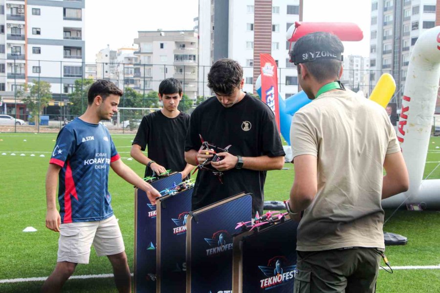 Teknofest Drone Şampiyonası Mersin’de Başladı