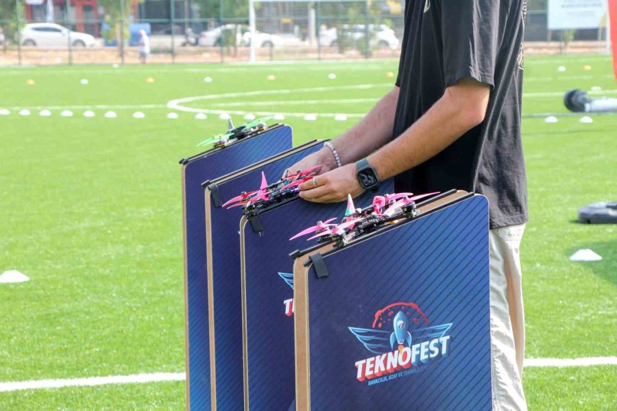 Teknofest Drone Şampiyonası Mersin’de Başladı