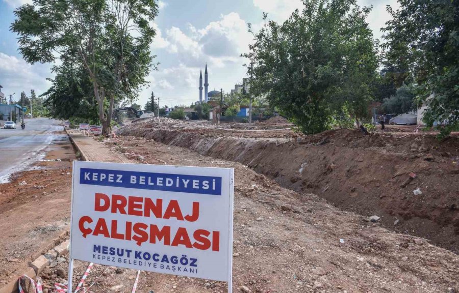 Kepez Belediyesi, Ay Deresi Islah Çalışmasıyla Sel Baskınlarına ‘dur’ Diyecek