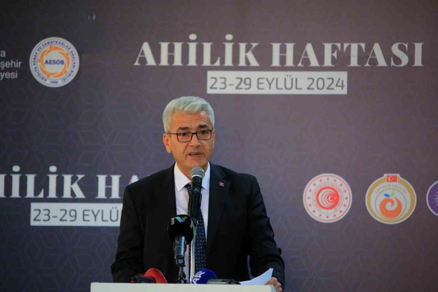 37. Ahilik Haftası Antalya’da Kutlandı