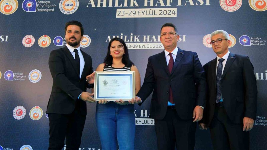 37. Ahilik Haftası Antalya’da Kutlandı