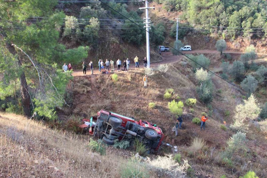 Antalya’da Arazöz Devrildi, 3 Orman İşçisi Yaralandı