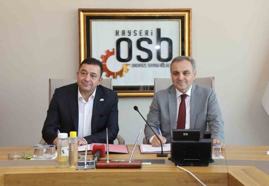 Kayseri Osb’den Erü’ye Destek