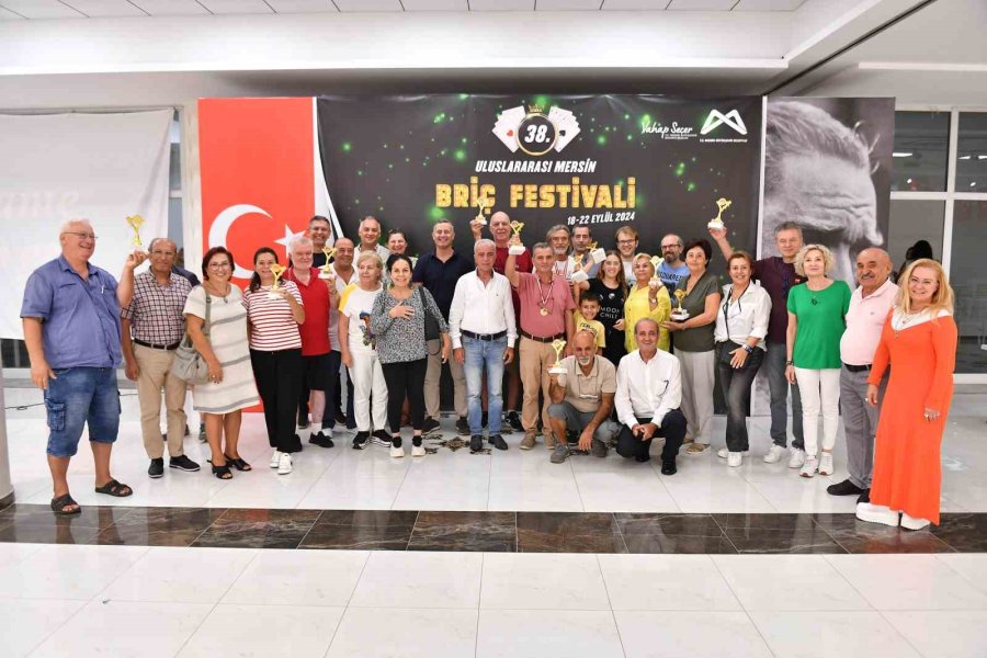 Mersin’de Düzenlenen ’38. Uluslararası Briç Festivali’ Sona Erdi