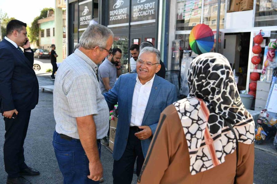 Argıncık Toptancılar Sitesi Esnafından Başkan Büyükkılıç’a "hizmet" Teşekkürü