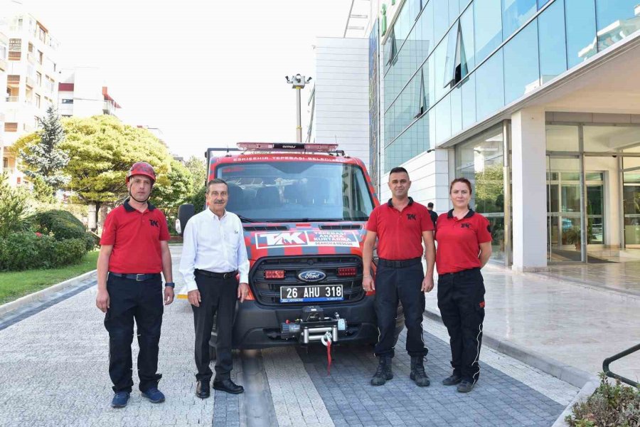 Tepebaşı Arama Kurtarma Yeni Aracı İle Daha Güçlü