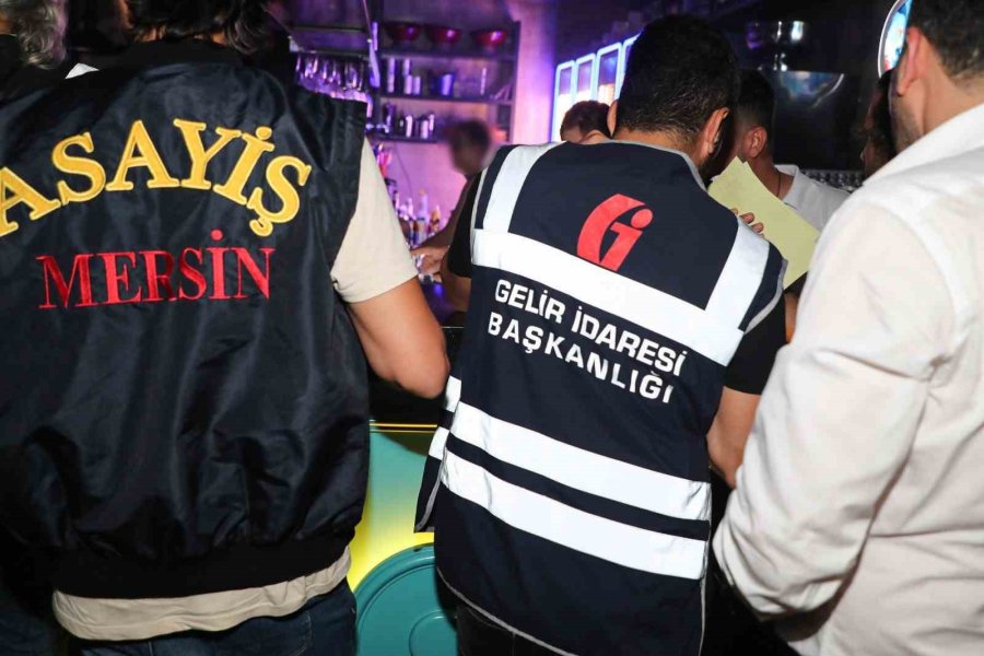 Mersin Polisinden İş Yerlerine Denetim: 8 İş Yerine 1 Milyon 550 Bin Tl Ceza Kesildi